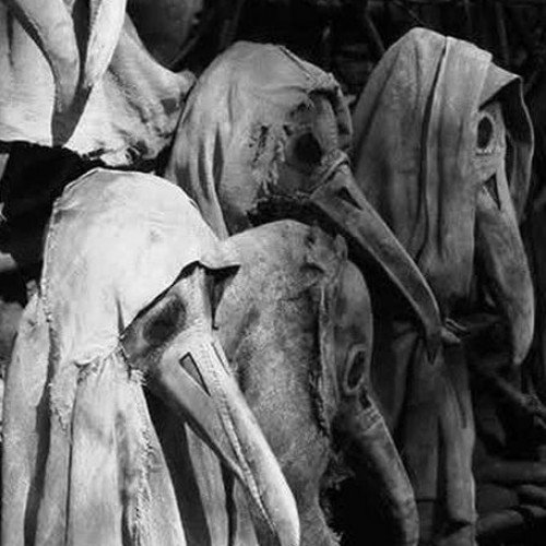 Masks worn by doctors during the Plague