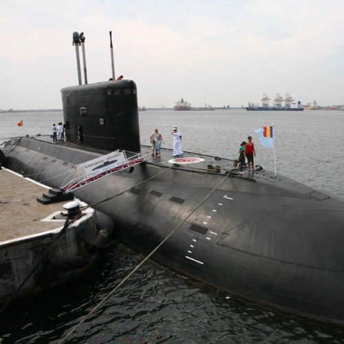 Romanian submarine Delfinul