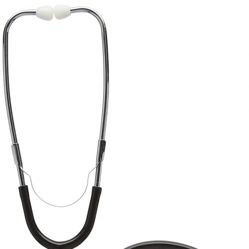 Universal UN125B Single Head Stethoscopes Individually Boxed Black