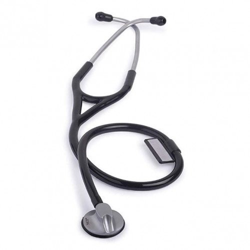 MCP Premium Stethoscope Silver Matt finish with Brass Frame, Brass Chest Piece & High Acoustic Sensitivity Stethoscope for doctors,Home, Nurses, Medical Students