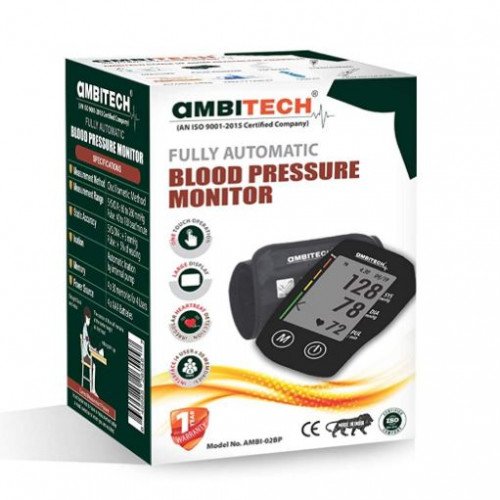 AmbiTech Digital Automatic Blood Pressure Monitor