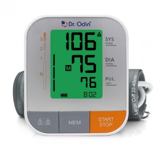 Dr. Odin CE Certified B12 Fully Automatic Digital Blood Pressure Monitor